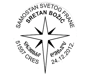 SRETAN BOŽIĆ - SAMOSTAN SVETOG FRANE, CRES